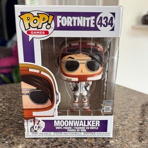 Funko Pop! Fortnite #434 Moonwalker Figure - White and Red